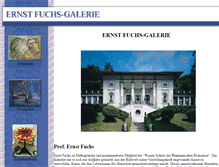 Tablet Screenshot of ernstfuchs-gallery.com
